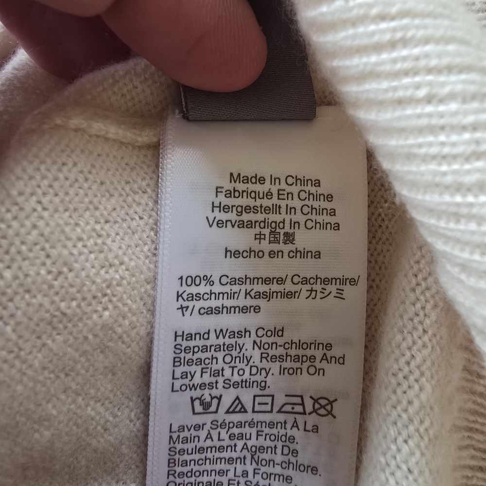 J. Crew Cashmere Relaxed Oversized Sweater-vest In Hthr Muslim Size Small - Picture 6 of 8